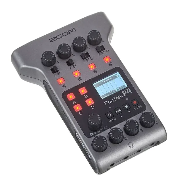 Zoom PodTrak P4, vista 3